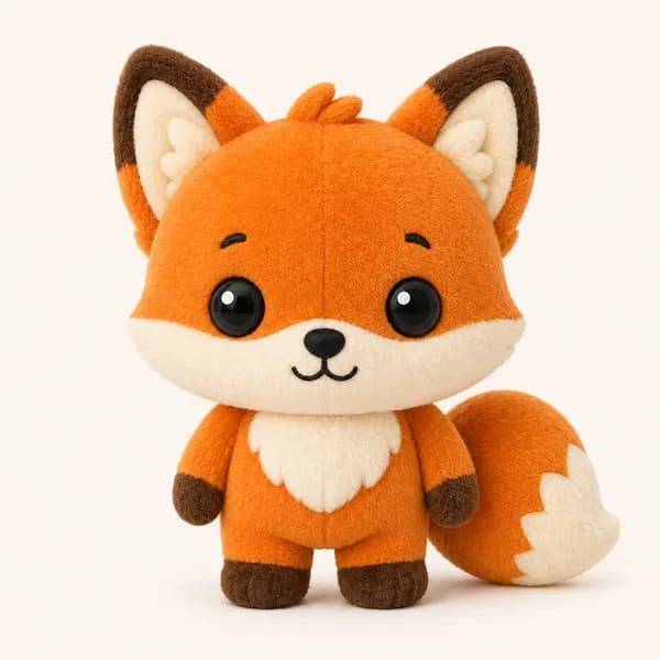 Plushie illustration style